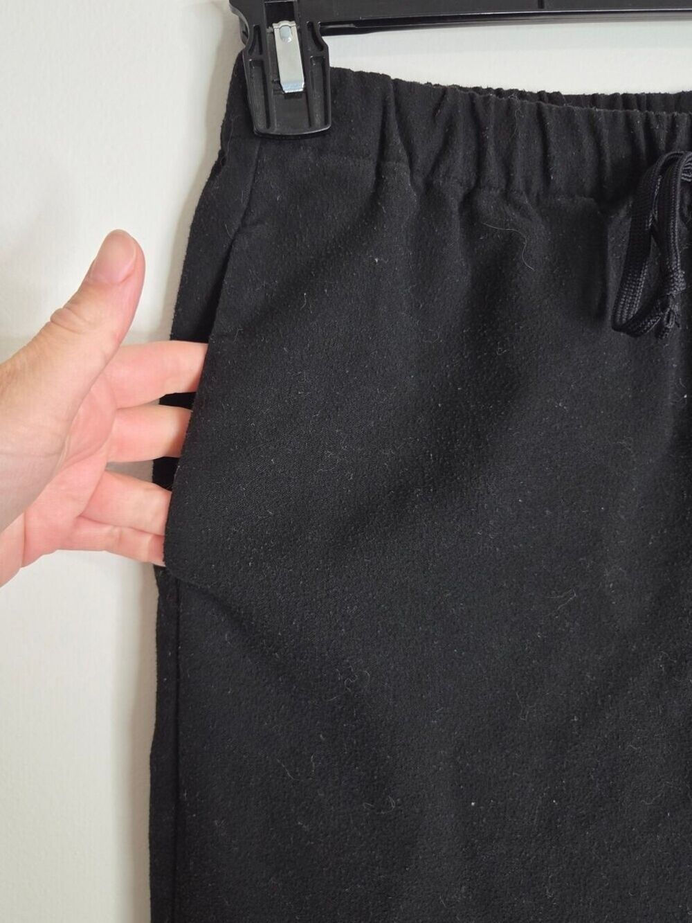 Aritzia The Group By Babaton "Jimmy" Black Mid Rise Twill Pants Size S - Picture 4 of 13